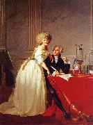 Jacques-Louis David Portrait of Monsieur Lavoisier and His Wife oil painting picture wholesale